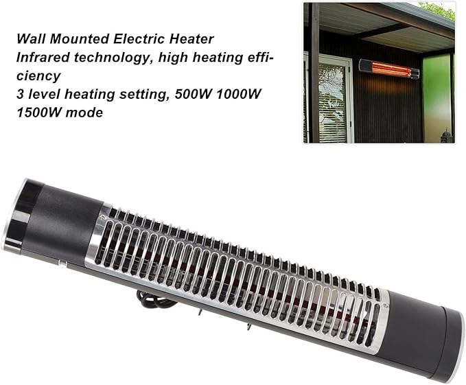 Workshop ceiling infrared heater